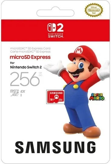 Samsung Microsdxc Express 256gb Nintendo Switch 2