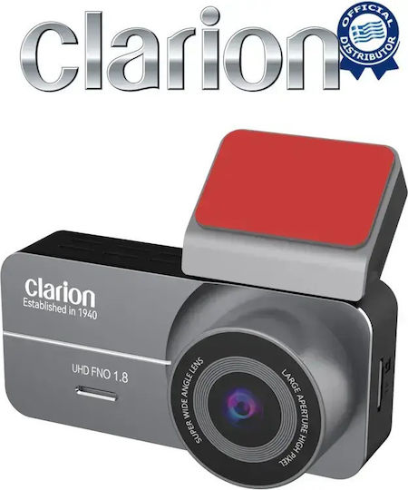 Clarion Комплект Автомобилна Камера DVR 1440P с Екран 3.39" Wi-Fi и Камера за Задно Виждане