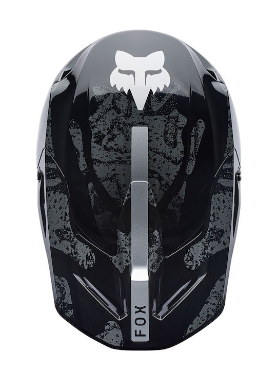 Fox V1 Bnkr Casca Moto Motocross DOT / ECE 22.06