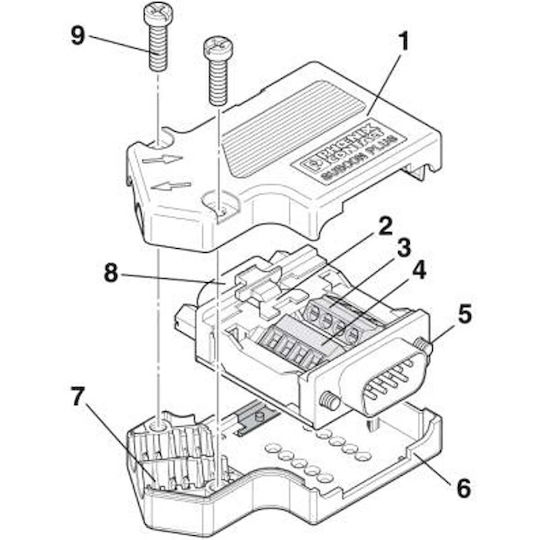 Phoenix Contact D-SUB Connector 1τμχ