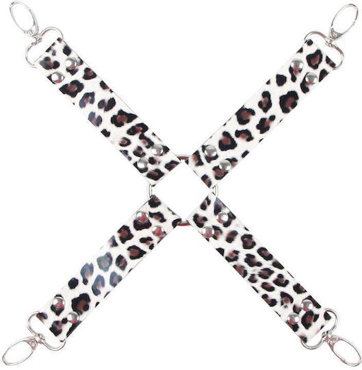 Leopard Leather BDSM Kit σε Μαύρο Χρώμα