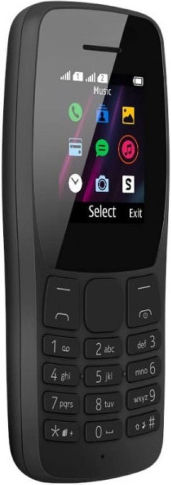 Nokia 110 (2024) Dual-SIM Handy mit Tasten (Griechisches Menü) Blau