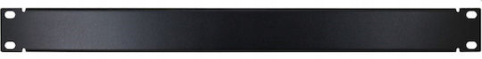 Rapz1 Pulsar Rack 1u Abdeckplatte Schwarz