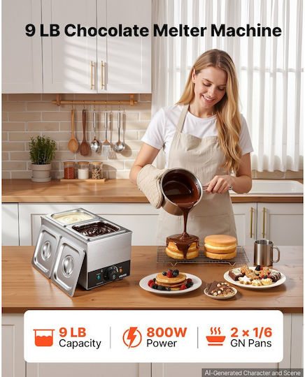 Vevor Електрически Професионална Кухня Ben Mari 800W