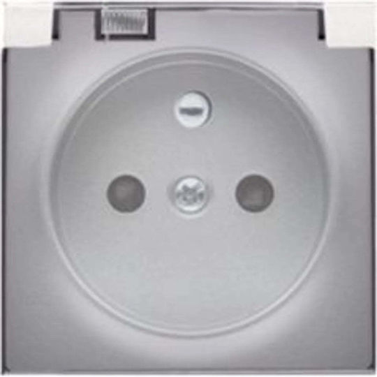 Kontakt-Simon Single Walled Power Socket Waterproof Transparent