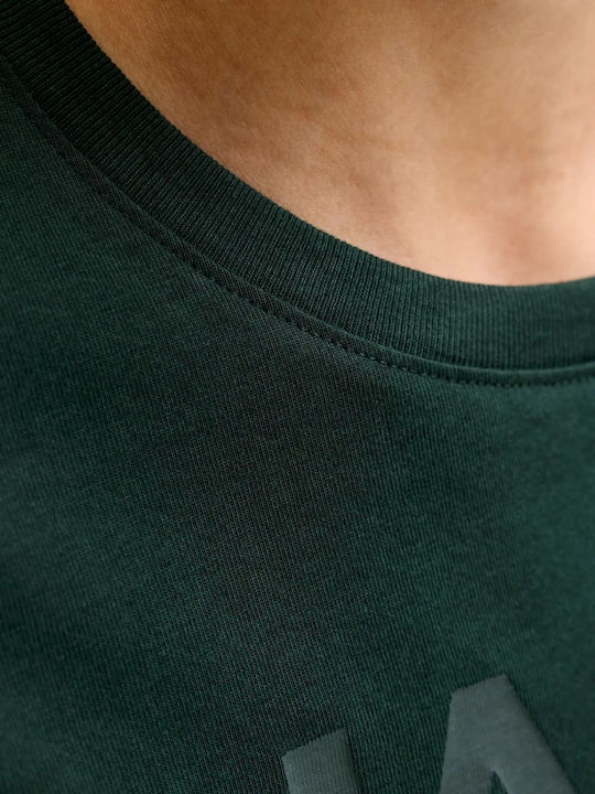 Παιδικό T-shirt Dark Green Crew