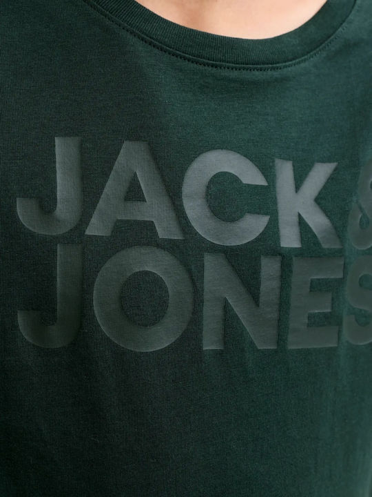 Παιδικό T-shirt Dark Green Crew