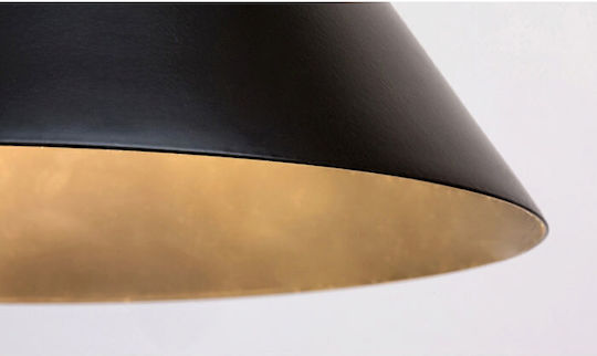Rabalux Jarod Deckenleuchte Schwarz Glocke mit E27 Lampenbirnensockel