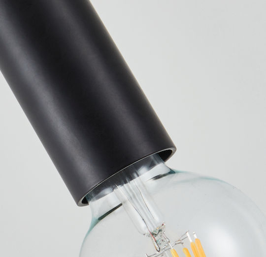 Home Lighting Lustră Negru Rețea cu Dulie E27