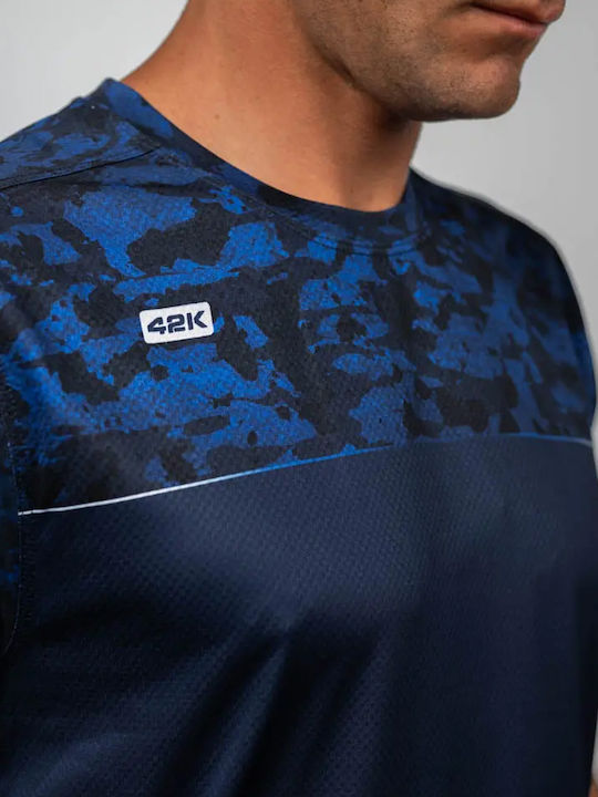 Athletic T-Shirt Army Navy Blue