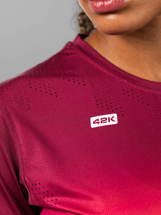 Athletic T-Shirt Wine