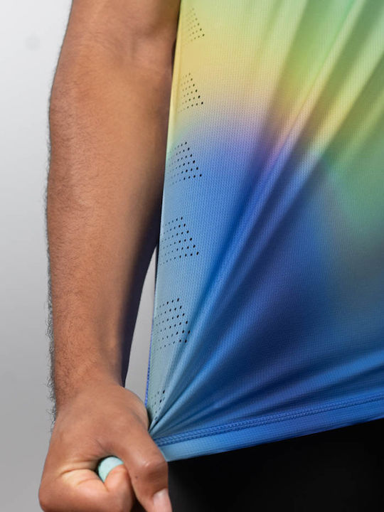 Athletic T-Shirt Chroma Blue