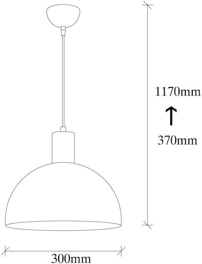 Verstellbar Hängelampe Weiß mit Fassung E27