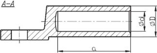 Ergom Ακροδέκτης Καλωδίου E12KA-01010101600