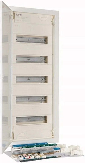 Eaton Elektrischer Sicherungskasten Wandmontage, 5 Reihen, 12 Elemente