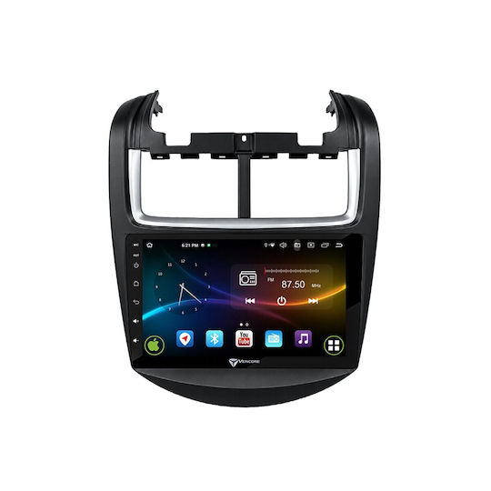 VenCore Auto-Audiosystem für Chevrolet Aveo 2006-2017 mit Touchscreen 9" Bluetooth USB AUX Eingebautes Wi-Fi GPS Apple CarPlay Android Auto