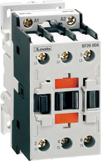 Lovato Electric Three-Pole Rail Switch 24V 32A