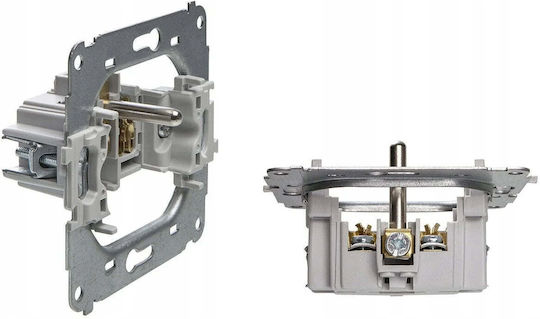 Karlik Vertiefter Mechanismus Elektrischer Wandtaster Weiß