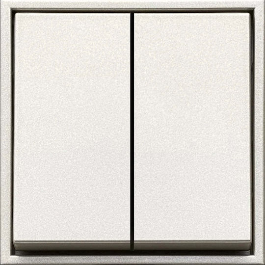 Schneider Electric Recessed Wall Switch Two-Way Without Frame Ecru