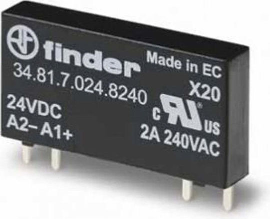 Finder Релета на релса 2A с напрежение 240V