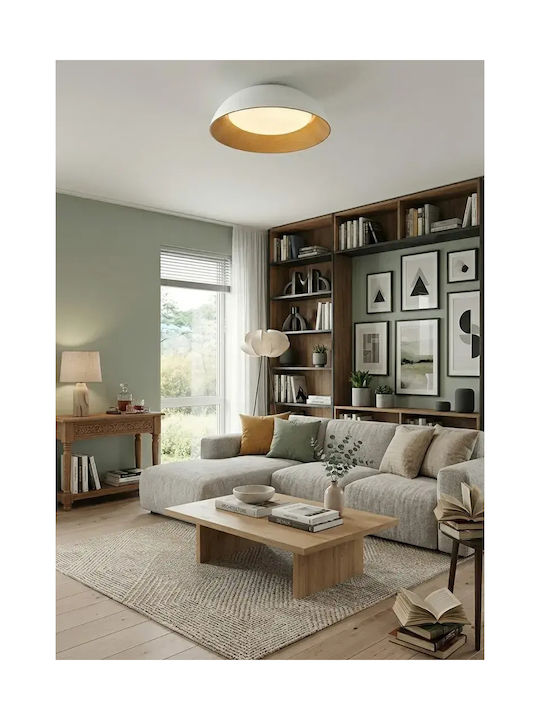 Atman Plafonieră de Tavan 51buc Albă cu LED Integrat