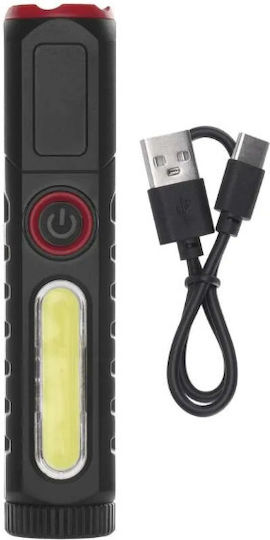 Emos Rechargeable Flashlight LED with Maximum Brightness 120lm