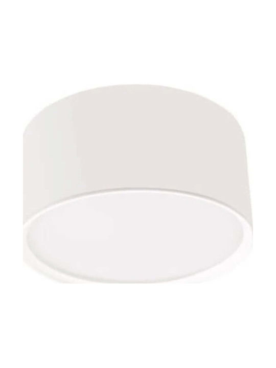 Light Prestige Ceiling Bathroom Light White with Integrated LED