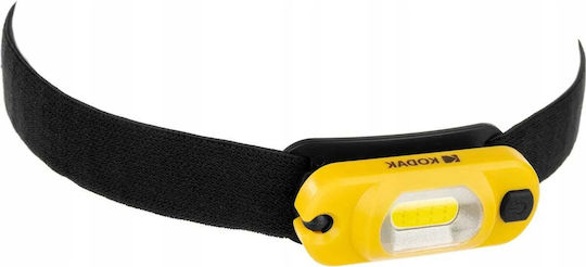 Kodak Rechargeable LED Head Flash Light with Maximum Brightness 80lm