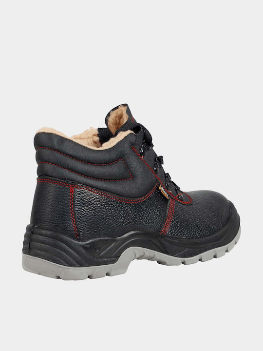 Stenso TOLEDO BS WINTER Work Boot Black O2
