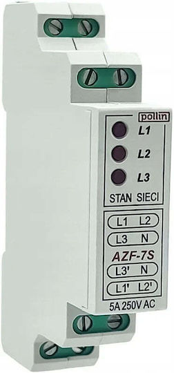 Pollin Μεταγωγικός Διακόπτης Ράγας 10V 5A