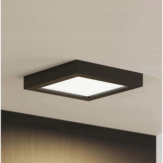 Eco Light Proiector LED 12W Alb Natural 4000K Cu Senzor De Mișcare