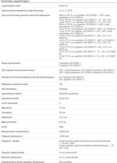 Automatischer Leistungsschalter 2p B 40a 6ka AC Ic60n-b40-2 A9f03240