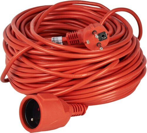Kraft & Dele Extension Cable Cord 50m Orange