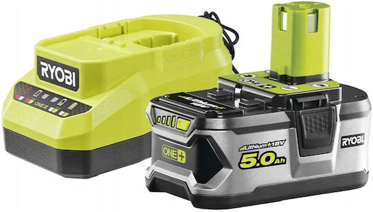 Ryobi Lithium Battery Set with Capacity 5Ah 18V with Charger