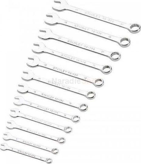 Stanley Set Deutsche Polygon-Schlüssel Ratschenring 10mm 12 Stück