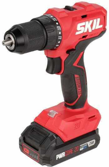 Skil 3011HB Șurubelniță Cu Percuție Cu Acumulator Fără Perii 20V 2x2Ah