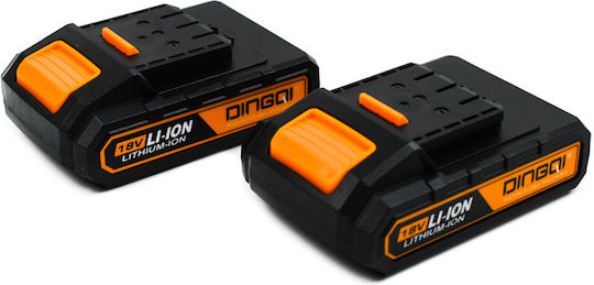 Dingqi 105003A Battery Drill Driver 18V 2x1.5Ah
