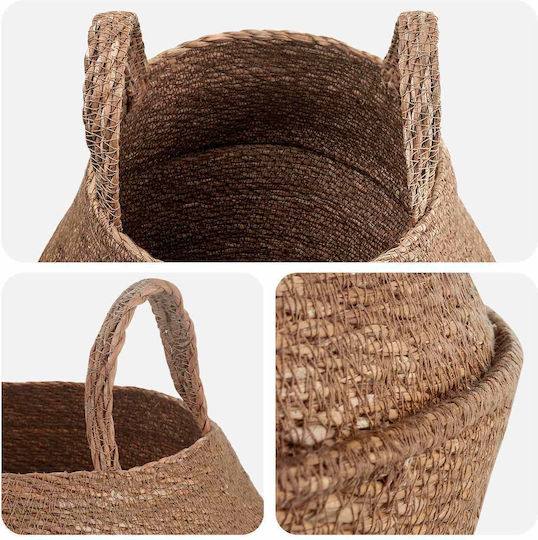 vidaXL Flower Pot Natural 22x22x20cm