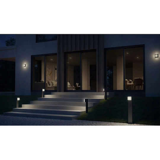 Steinel Επιτοίχια Εξωτερική Πλαφονιέρα LED IP44 9W με Θερμό Λευκό Φως