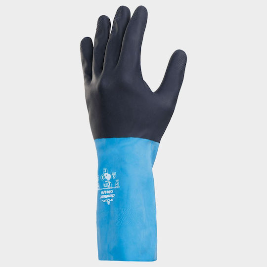 Showa Mănuși de Lucru Albastru Latex/Neopren 1buc