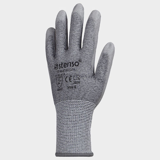 Stenso Gloves for Work Polyurethane/Polyester 1pcs