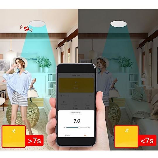 MOES Kabelloser ZigBee-Bewegungssensor mit 9 m Reichweite