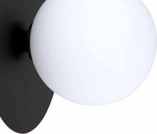 Light Prestige Wandleuchte mit G9 Lampenbirnensockel Schwarz