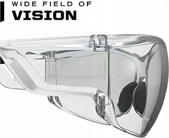 Mechanix Type-n S Safety Glasses Clear Lens Clear Frame