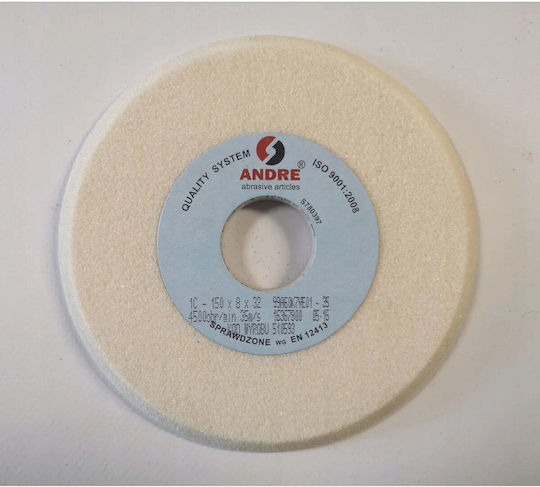 Andre Profiliert Schleifscheibe 150mm x 8mm x 32mm 99a60k7ve01-35 Weiße Typ 1c