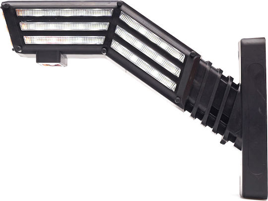 Led Dreifaches Seitenvolumenleuchte Typ Horn Kurze Funktion Blitz 12v24v Was Rechts