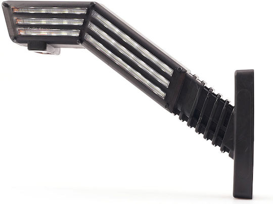 Led Triplu Lumina Laterală De Gabarit Tip Corn Lung Funcție Semnalizare 12v24v Was Stângă