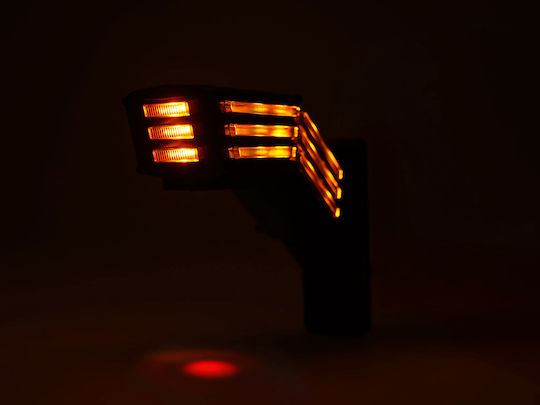 Led Dreifaches Seitliches Volumenlicht Typ Horn Kurz Mit Blitzfunktion 12v24v Was Linke