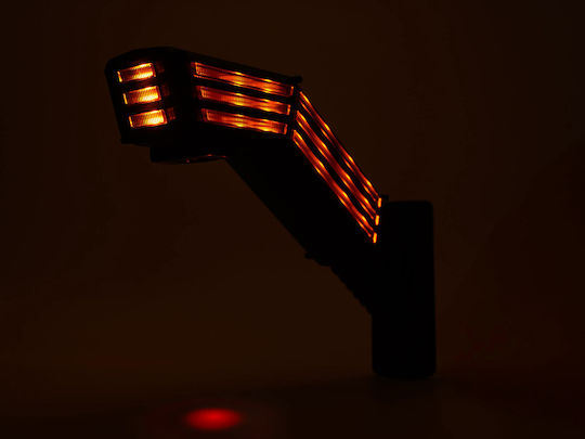 Led Dreifaches Seitenvolumenleuchte Typ Horn Langes Blinklicht 12v24v Was Rechts