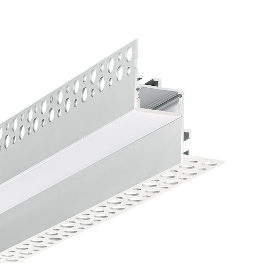 Profil încastrat fără margini Slot Rec D43xD51 2000 mm